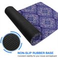 thumbnail image 6 of Long Mouse Pads for Desk,Purple Ethnic Geometric Pattern Desk Mats on Top Of Desks, Desk Mouse Pad Extra Large with 3mm Non-Slip Base and Stitched Edge for Gaming,Office,Work,Home 31.5"x11.8", 6 of 6