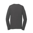 thumbnail image 6 of Port & Company Long Sleeve Performance Blend Tee-3XL (Charcoal), 6 of 6