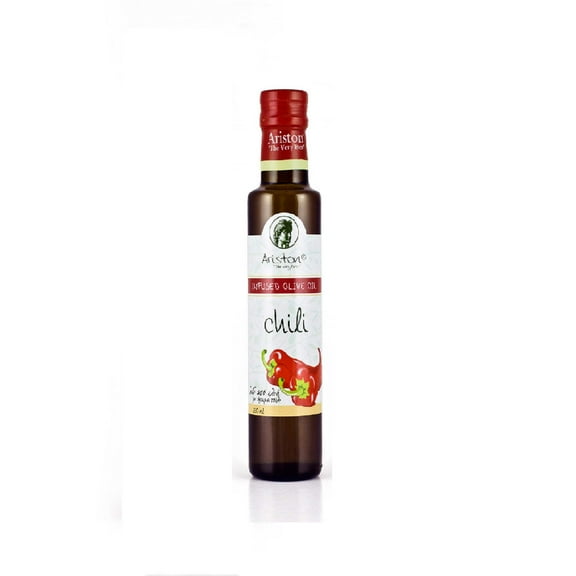 Ariston Chili-Infused Extra Virgin Olive Oil – Spicy, Bold  Gourmet (8.45 fl. oz.)