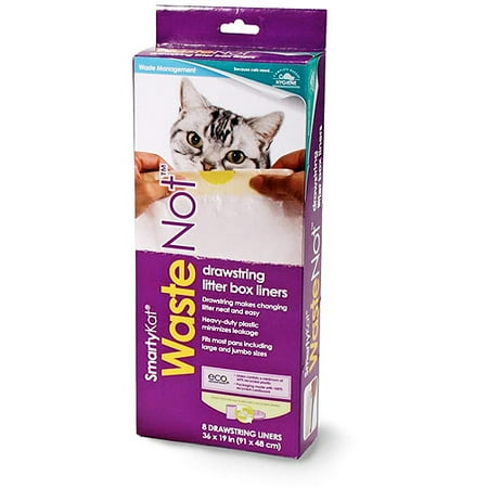 Smarty Kat Smk Wastenot Drawstring Litterbox Liners