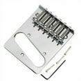 thumbnail image 1 of Adjustments One Square 6 Saddle Humbucker Bridge for Fender Tele Telecaster Electric Guitar Accessories, 1 of 4