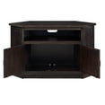 thumbnail image 2 of Martin Svensson Home Rustic Corner TV Stand for TVs up to 55", Espresso, 2 of 6