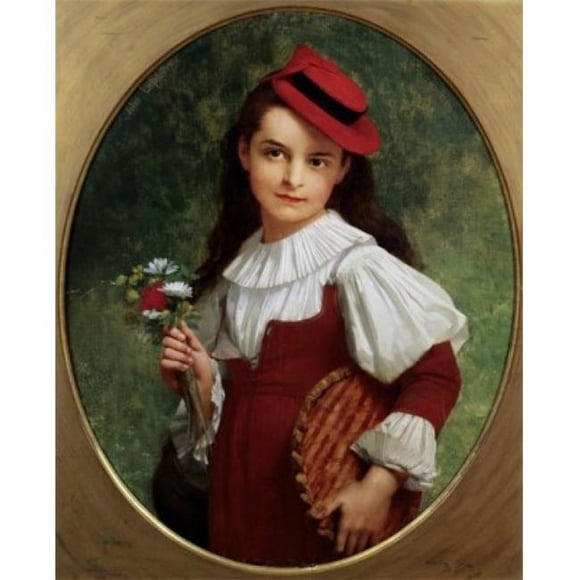 Posterazzi SAL900137303 Maude Barger Wallach Jules Joseph Lefebvre 1836-1912 French Poster Print - 18 x 24 in.