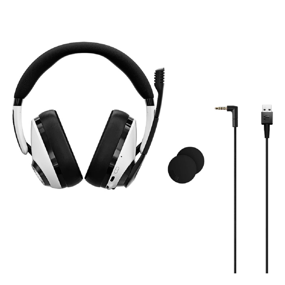 EPOS Audio H3 Hybrid Closed Acoustic Bluetooth Gaming Headset (White)