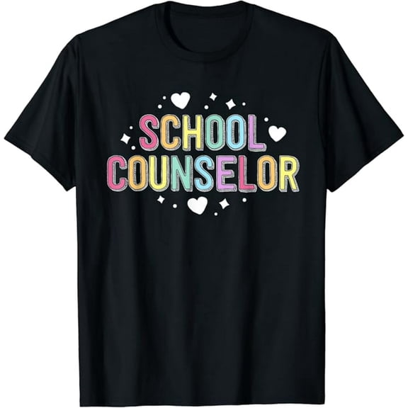 School Counselor Shirt Matching School Guidance Therapist T-Shirt
