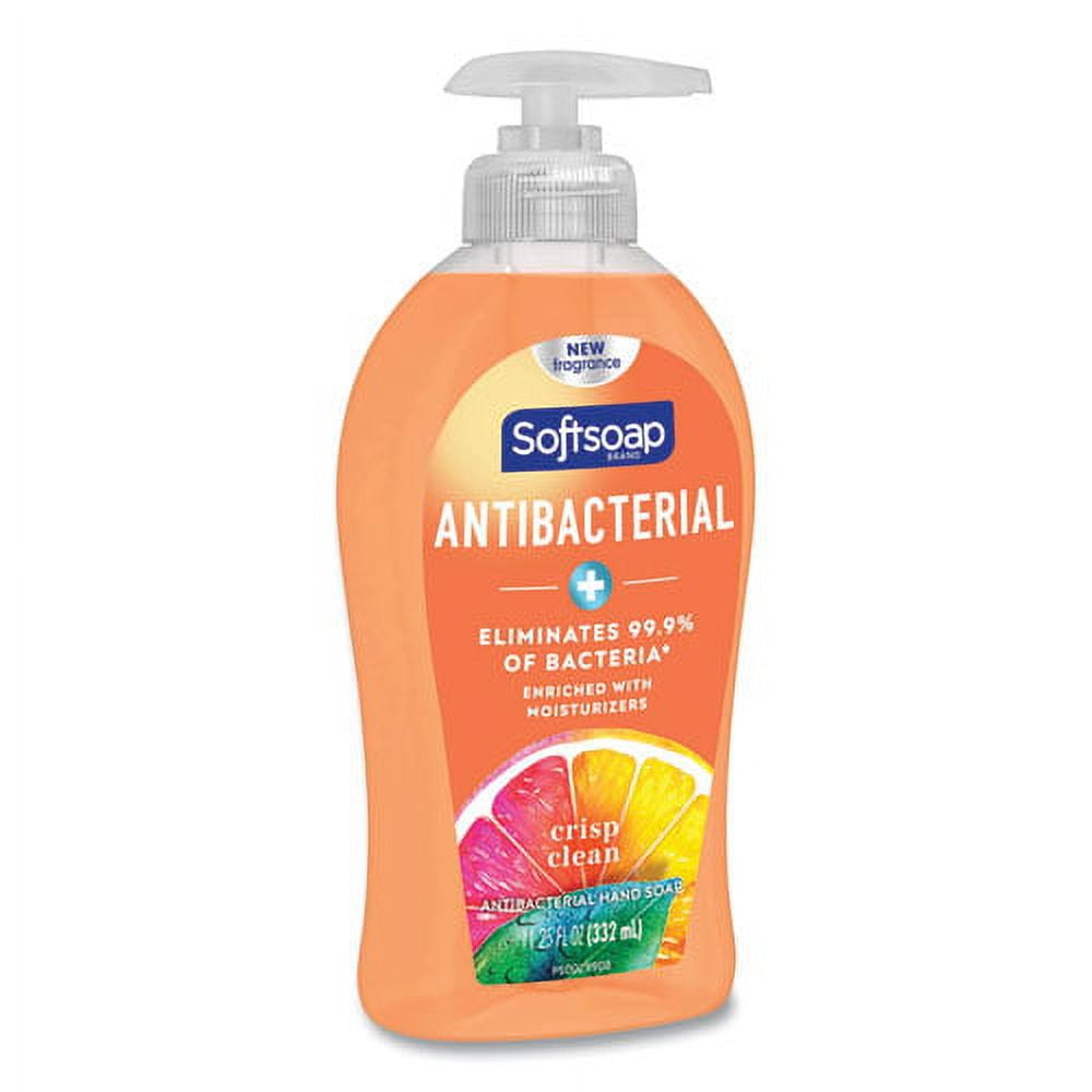 Antibacterial Hand Soap, Crisp Clean, 11.25 Oz Pump Bottle | Bundle of 10 Each