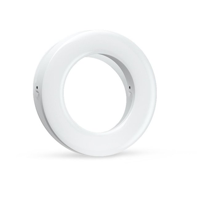 BrightZink Selfie Mini Light Ring - Adjustable LED Lighting and USB Rechargeable