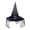 Grey, variant on Gothic Dark Theme Party Witch Hat for Role Play Accessory White One Size