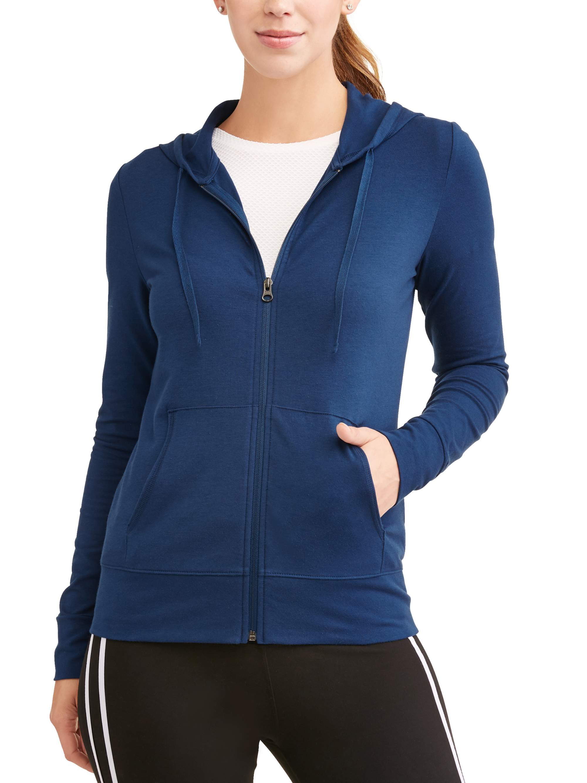 women's french terry zip hoodie