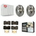 thumbnail image 1 of Transit Auto Front Disc Brake Rotors and Ceramic Pads Kit for Car 2015-2020 Chevrolet Colorado GMC Canyon K8T-102844, 1 of 11