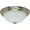 Brushed Nickel, variant on 60/6010-Nuvo Lighting-2 Light Flush Mount-11.38 Inches Wide by 4.88 Inches High-Mahogany Bronze Finish