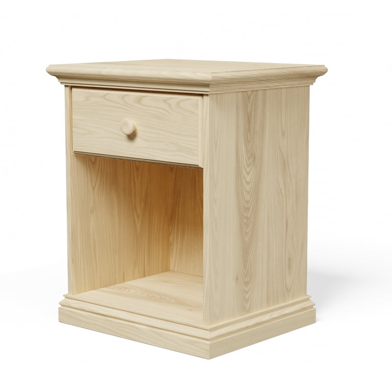 Unfinished Pine Bedside Tables Matttroy — free download