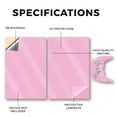 thumbnail image 3 of MightySkins Glossy Glitter Skin Compatible With Playstation 5 Slim Digital Edition Bundle - Solid Pink | Protective, Durable High-Gloss Glitter Finish | Easy to Apply, Remove, and, 3 of 5