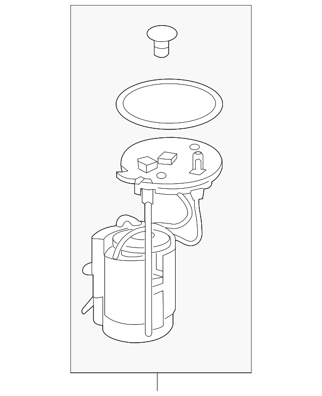 Genuine OE Honda Fuel Pump Assembly 17045THRA03