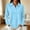 Light Blue, variant on Polo Shirts for Women Casual Golf Collared Long Sleeve Fall Tops Business Casual Tees, S