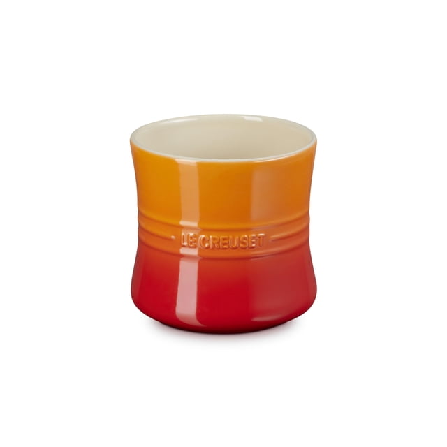Le Creuset Stoneware Utensil Crock, 2.75 qt., Flame