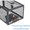 thumbnail image 6 of Gingbau Live Chipmunk Rat Trap Humane Vole Mouse Cage Trap, 6 of 14