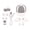 White, variant on Yajisi Wireless Gaming Earbuds Low Latency 2.4GHz Bluetooth Dual Mode Earphones with ENC Mic USB-C Dongle for Phone Tablet Laptop Steam Deck PC VR PlayStation 5 4 Meta Quest 3, White