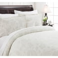 thumbnail image 2 of Chanasya Duvet Cover King Set Floral Paisley Print 3-Piece Bedding - Luxurious Brushed Microfiber Comforter Cover with Zipper Closure (1 Duvet Cover & 2 Pillow Shams) Sage - King Bed, 2 of 3