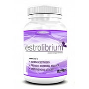 EstroLibrium Natural Hormone Balance Supplement - Estrogen Pills for Women, Support Fertility to Menopause Relief, Mood & Energy - 60 Capsules