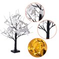 thumbnail image 6 of Qholemyo Small Tree Lights LED Christmas Party Decor Birch Tree Lights Thanksgiving Easter Indoor Maple Leaf Tree artificial tree artificial plants indoor faux plants, 6 of 6