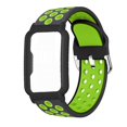 thumbnail image 1 of Dsscvnef Suitable for OPPO Free Bracelet Vitality Two Color Air Hole Silicone Strap, 1 of 3
