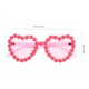 thumbnail image 4 of KAKOWELY Gafas de sol con forma de corazón, gafas de sol de moda, gafas de sol de playa de verano para mujer, 4 of 5
