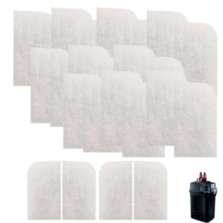 Delapan 304 A244 Fine Filter Water Polishing Pad for Fluval 305 306 404 405 406 Canister Filter Filtration Systems - 30 Packs
