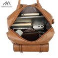thumbnail image 4 of Mochila retro informal para mujer, nueva mochila de PU de sentido avanzado, de doble propósito, bolso de hombro, mochila de viaje de gran capacidad para mujer, 4 of 5
