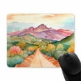 thumbnail image 2 of Mouse Pad, Mountains Mouse Pad, Washable Square Cloth Mousepad for Gaming Office Laptop, Non-Slip Rubber Cute Computer Mouse Pads for Wireless Mouse, Mouse Pads for Desk, 2 of 4