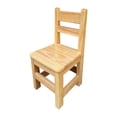 thumbnail image 1 of DOLITY Kids Wooden Chair Backrest Ottoman Ladderback for Playroom Classroom Nursery M, 1 of 8