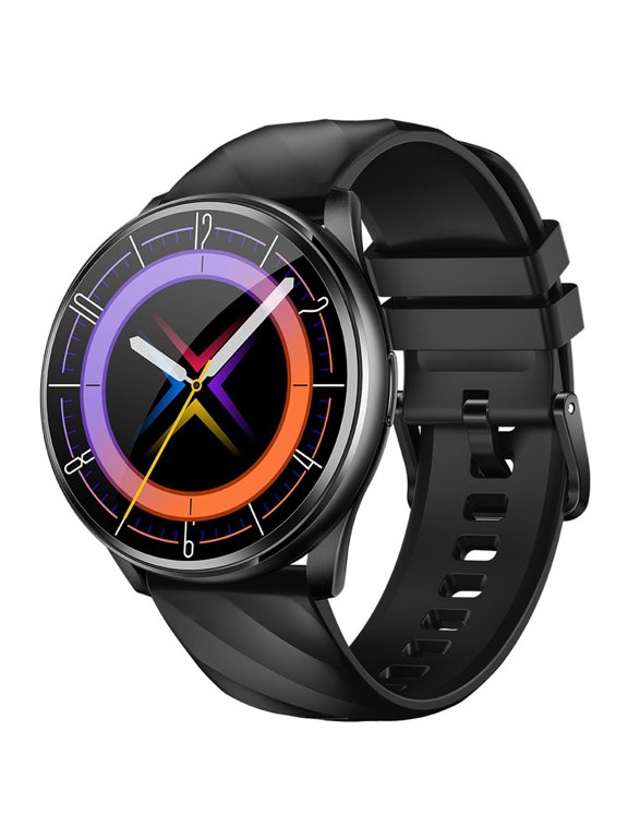 Fall Saving Lignoak Smart Watch 1.46Inch 360X360 Display Screen Smart Watches For Android Phones Smart Fitness Watch For Women Man Smartwatch Black Free Size