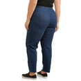 thumbnail image 2 of JMS Just My Size by Hanes Women's Plus Size 2 Pocket Pull On Pants, Single and 2 Pack, 2 of 7