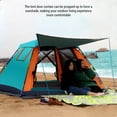 thumbnail image 3 of Tente Extérieure Automatique à Ouverture Rapide Imperméable pour Camping 3-4 Personnes Installation Instantanée, 3 of 6