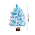 thumbnail image 3 of Christmas Tree For Girls 18 Inch Tabletop Mini Artificial Christmas Tree Girls’ DIY Christmas Tree With LED String Lights And Hanging Ornaments Battery Power, 3 of 6