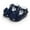 Dark Blue, variant on Newborn Baby Girls Crib Shoes Shiny Mirror PU Leather Bow Buckle First Walkers Soft Soles Non-slip Footwear 0-18M