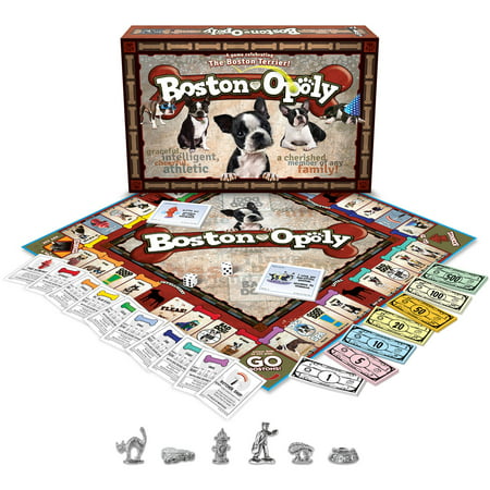 Late for the Sky Boston Terrier-opoly Game