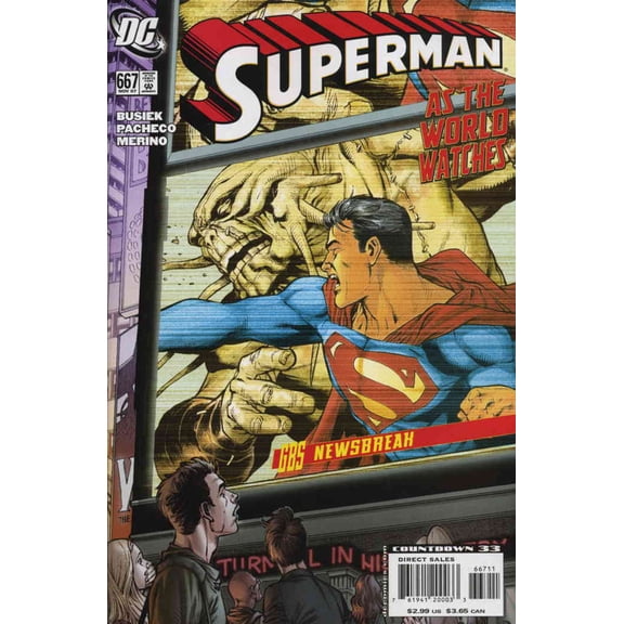 Superman (2nd Series) #667 VF ; DC Comic Book