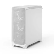 Fractal Design Meshify 3 ATX mATX Mid Tower PC Case - White Chassis with Clear TG Side Panel
