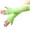 Mint Green, variant on Long Fingerless Fishnet Lace Gloves High Elasticity Nylon Mesh Arm Warmers for Cosplay Costume Party Festival Rave Accessories