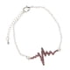 thumbnail image 1 of Brazalete de Cadena de eslabones ajustables Salvador Moda Cadena de plata Cristal violeta, 1 of 10