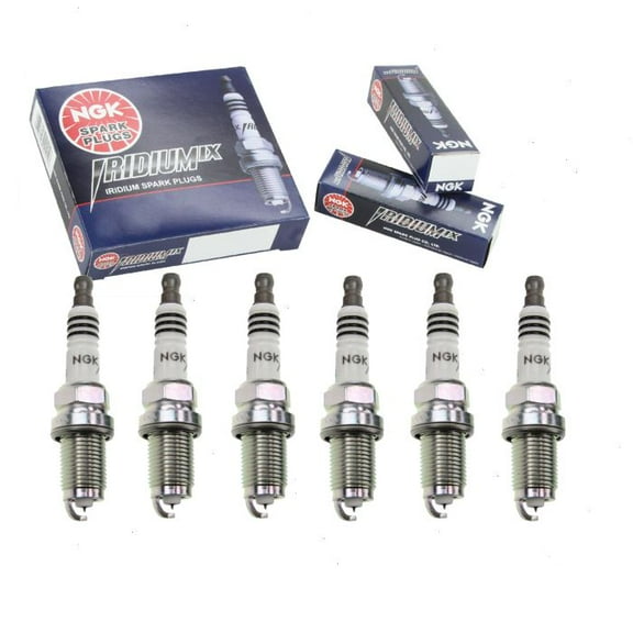 6 pc NGK Iridium IX Spark Plugs compatible with Saturn Vue 3.5L V6 2004-2007