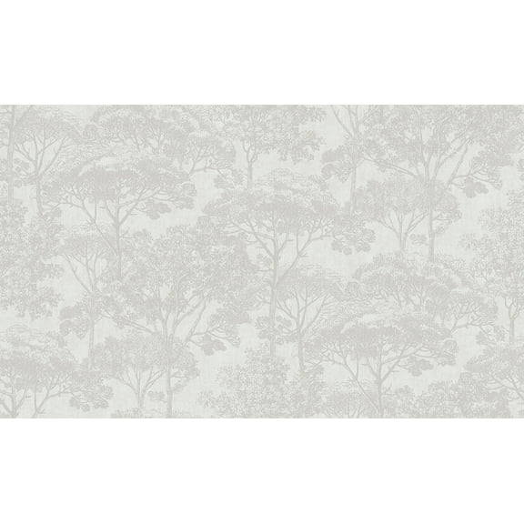 Advantage Teatro White Trees Wallpaper