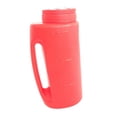 thumbnail image 2 of davian Hand Spreader, Hand Fertilizer Spreader, Ice Spreader, Bottle Dispenser, PE Container, Large Capacity for Easy , for Walkway, Winter Garden Main red, 2 of 8