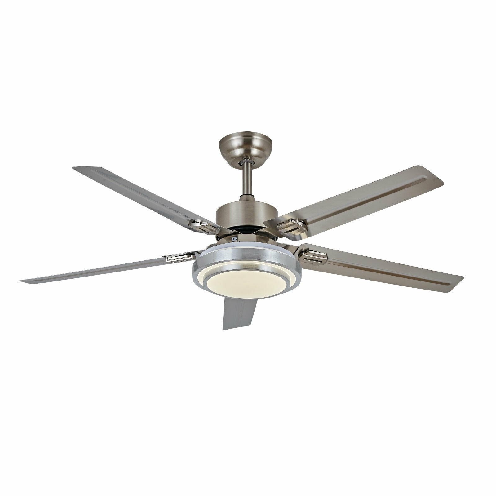 LED Brushed Nickel Ceiling Fan 