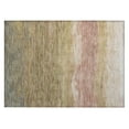 thumbnail image 2 of Addison Rugs Chantille Indoor/Outdoor Transitional Stripes Tan Washable Rectangle Rug, 1'8" x 2'6", 2 of 6