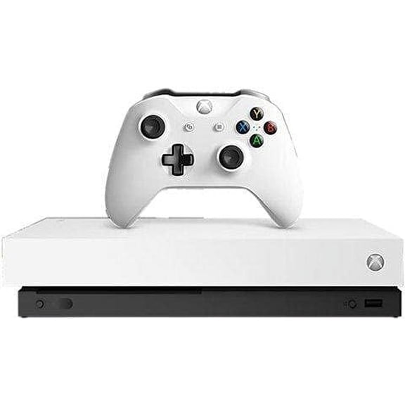 Restored Microsoft - Xbox One X 1TB Gold Rush Special Edition Battlefield V Bundle with 4K Ultra HD Blu-ray - Gray Gold