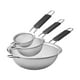 thumbnail image 5 of Colador de malla fina BLESIY Acero inoxidable 3 Piezas, 5 of 8