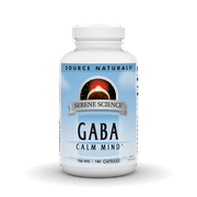 Source Naturals Serene Science GABA for a Calm Mind 750 mg - 180 Capsules