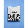 thumbnail image 3 of Candy Corn Cutie Sweatshirt Women -Image by Shutterstock, Female Medium, 3 of 4